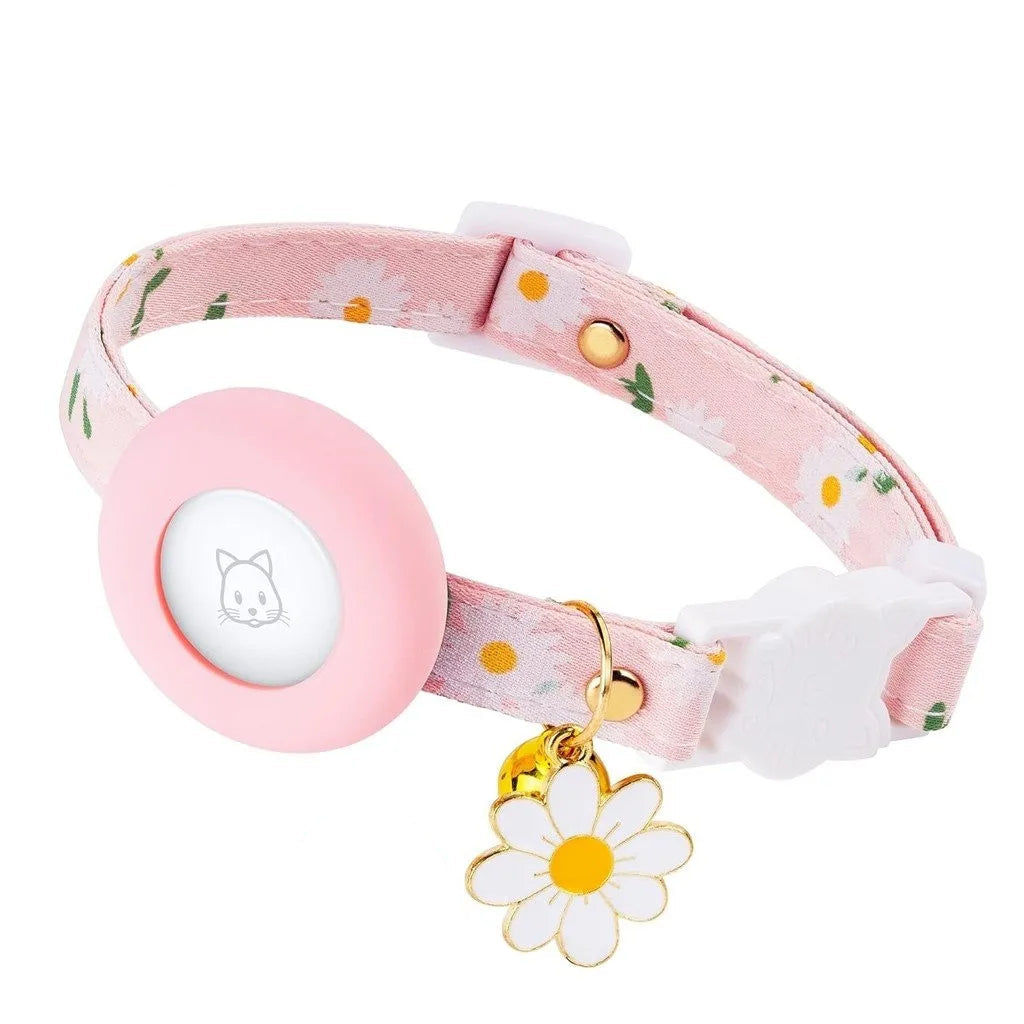 Breakaway Cat Tracker Collar with Silicone Holder