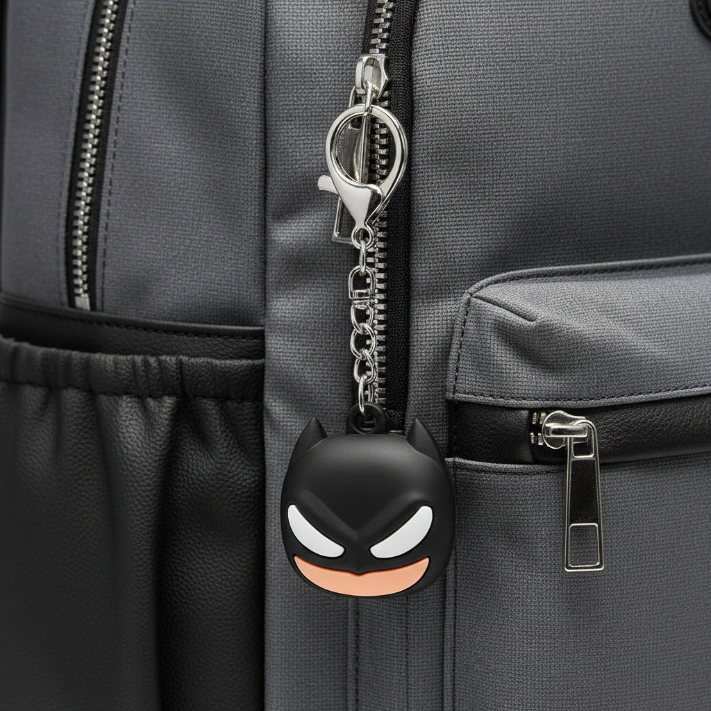 Cartoon Character Tracker Case with Keychain