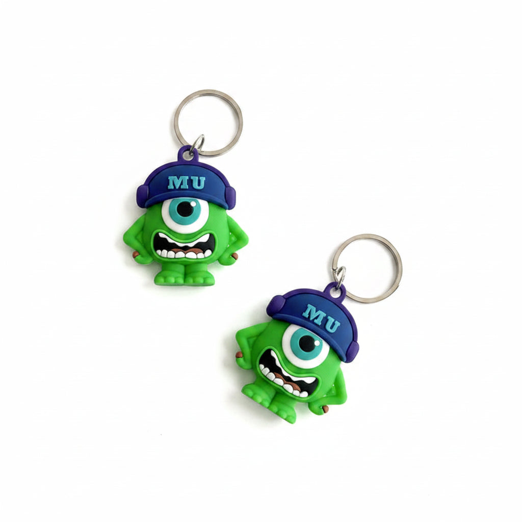 Cartoon Character Tracker Case with Keychain
