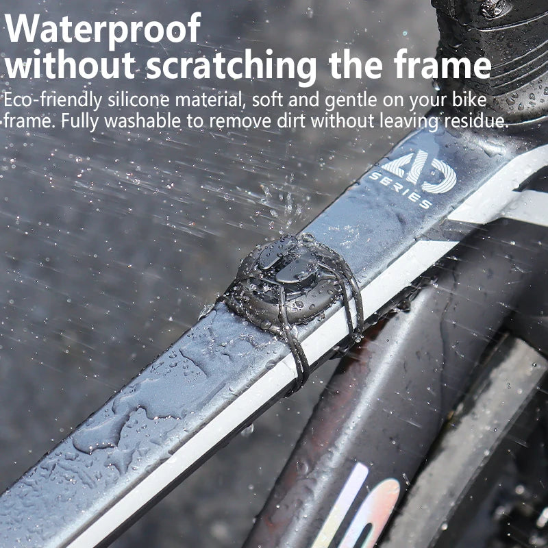 Flexible Silicone Tracker Mount (Bike & Scooter Strap)