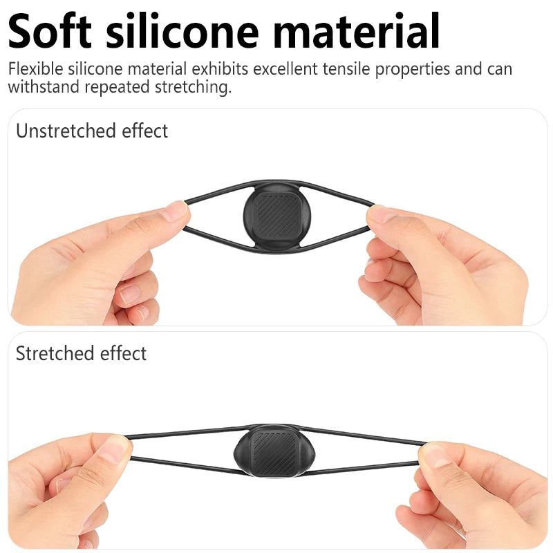 Flexible Silicone Tracker Mount (Bike & Scooter Strap)