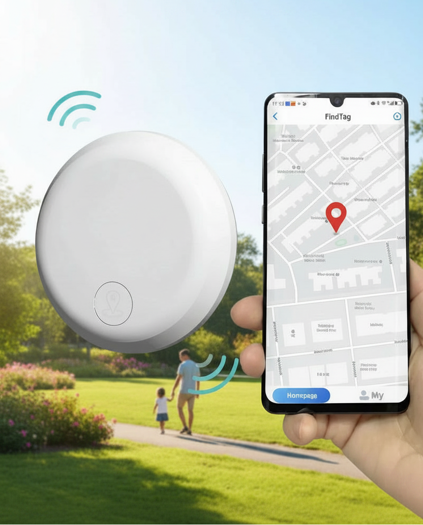 Lenovo Mini Bluetooth Tracker for iOS & Android