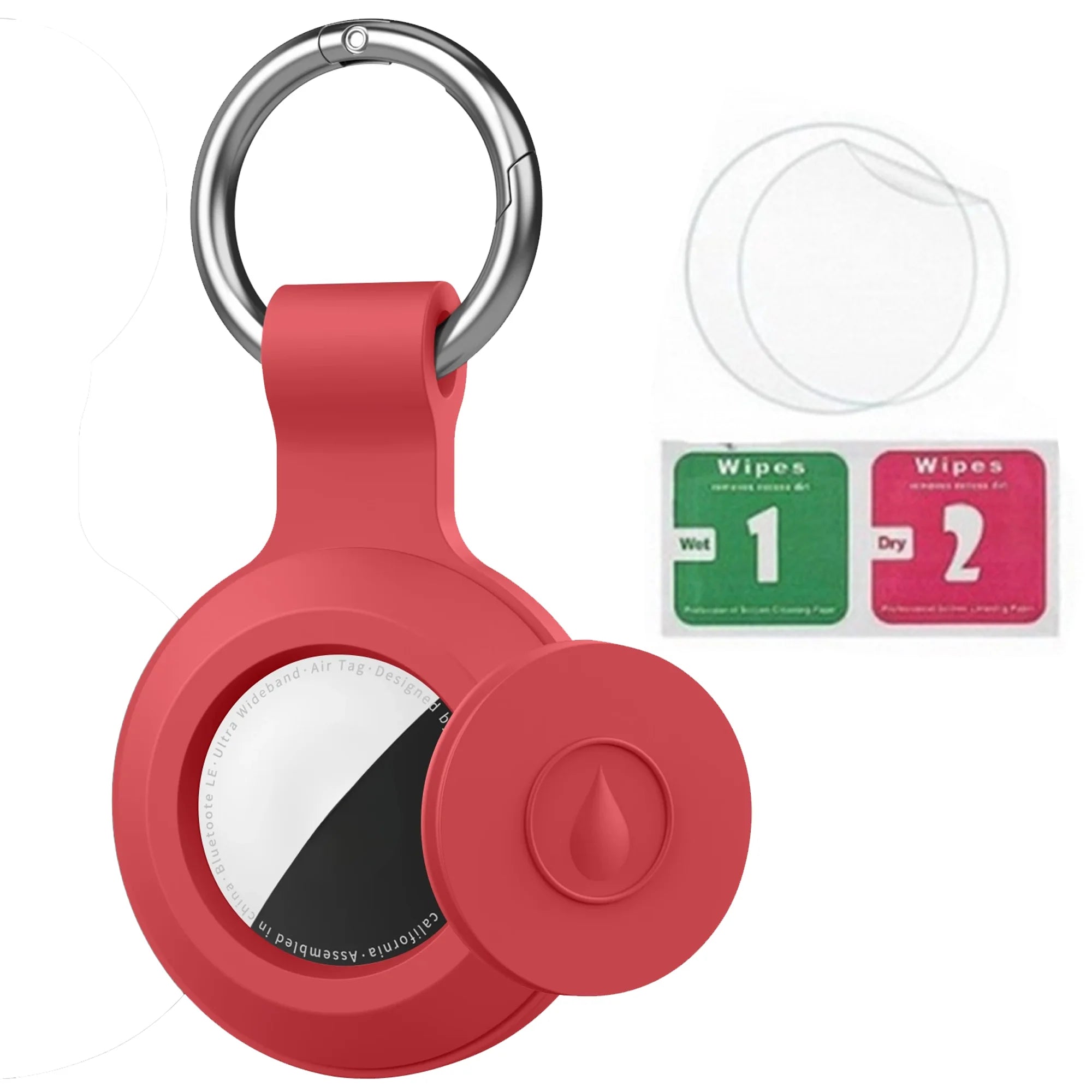 Silicone Tracker Case with Keychain