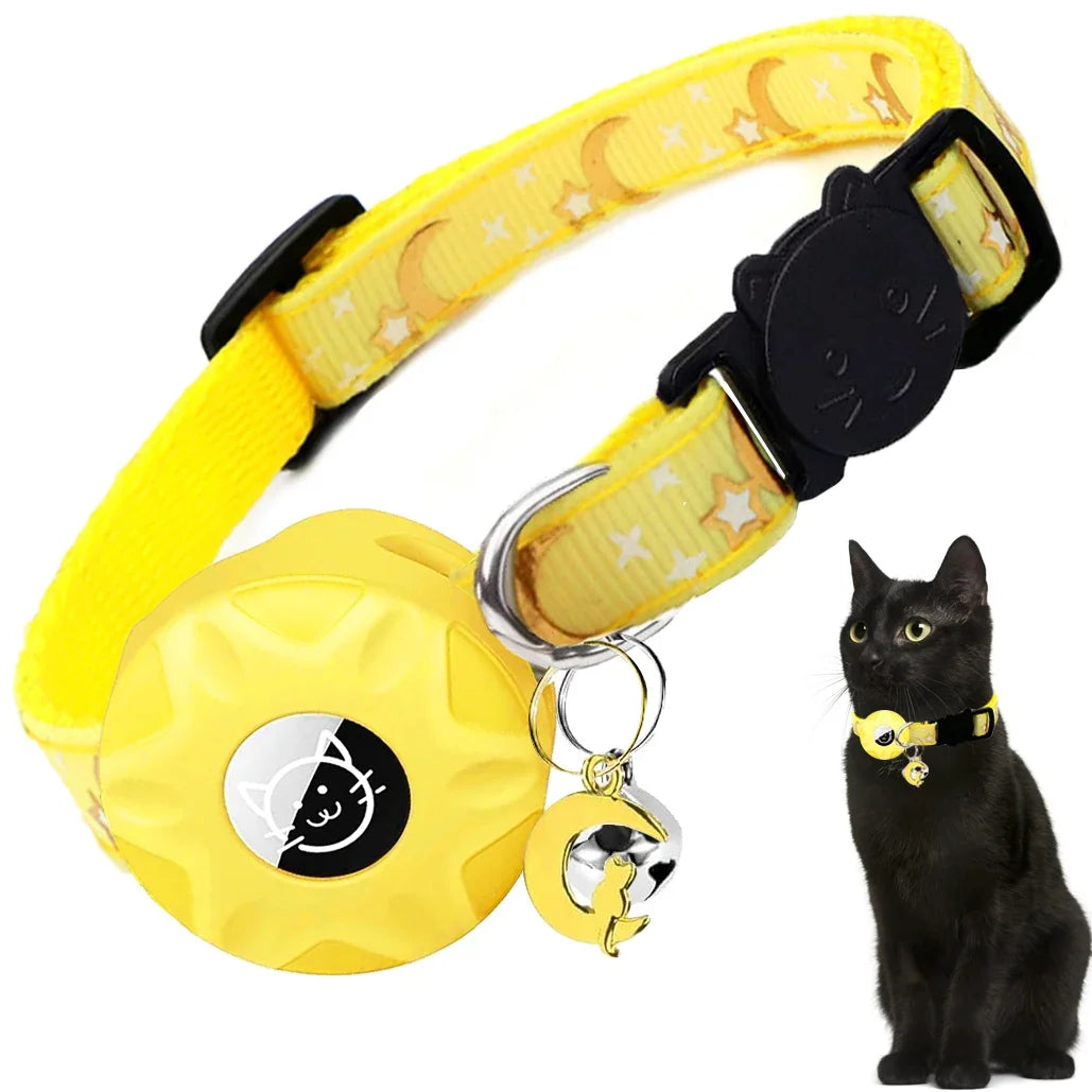 Celestial Cat Tracker Collar