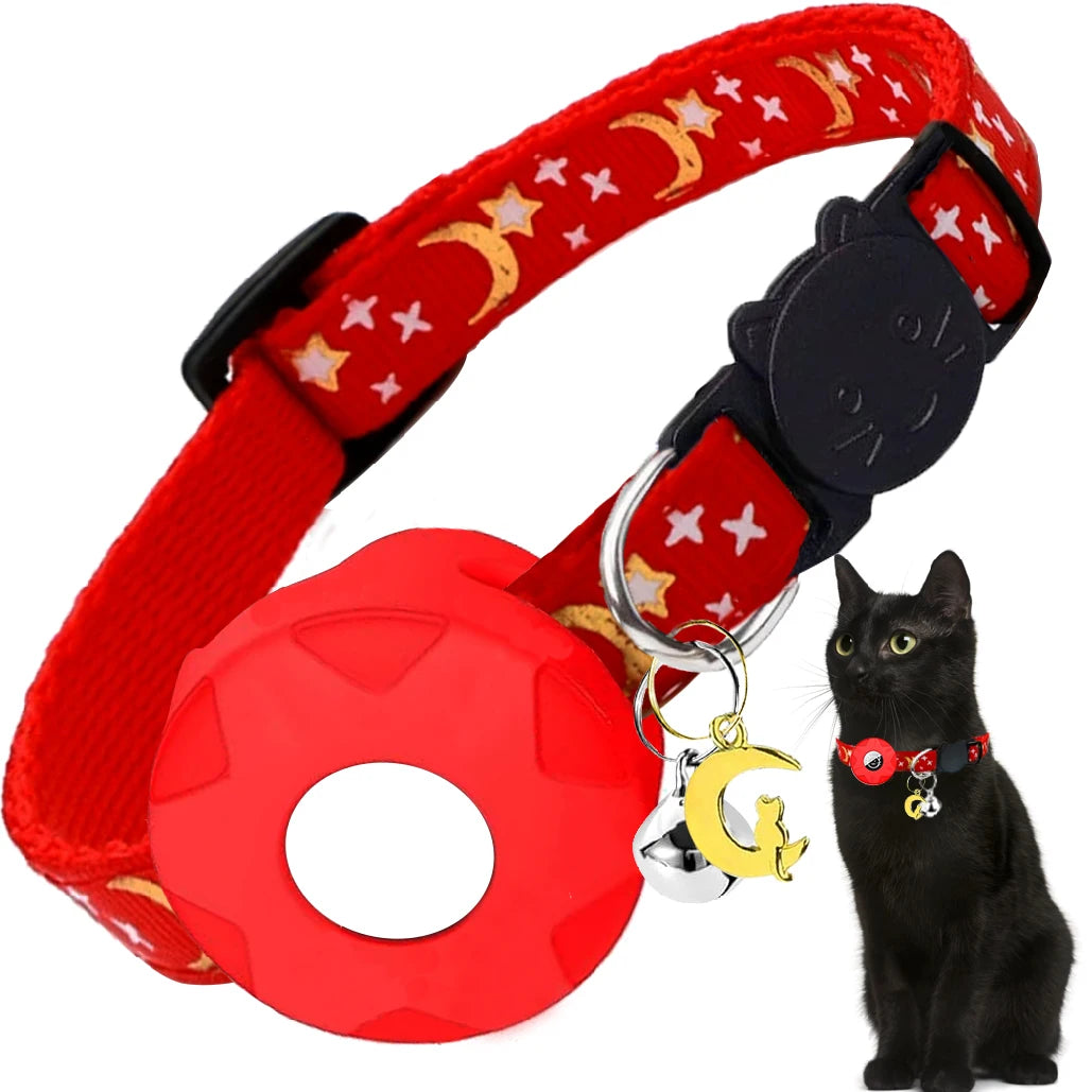 Celestial Cat Tracker Collar