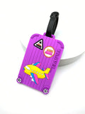 Airplane Luggage Tag for Kids & Travel