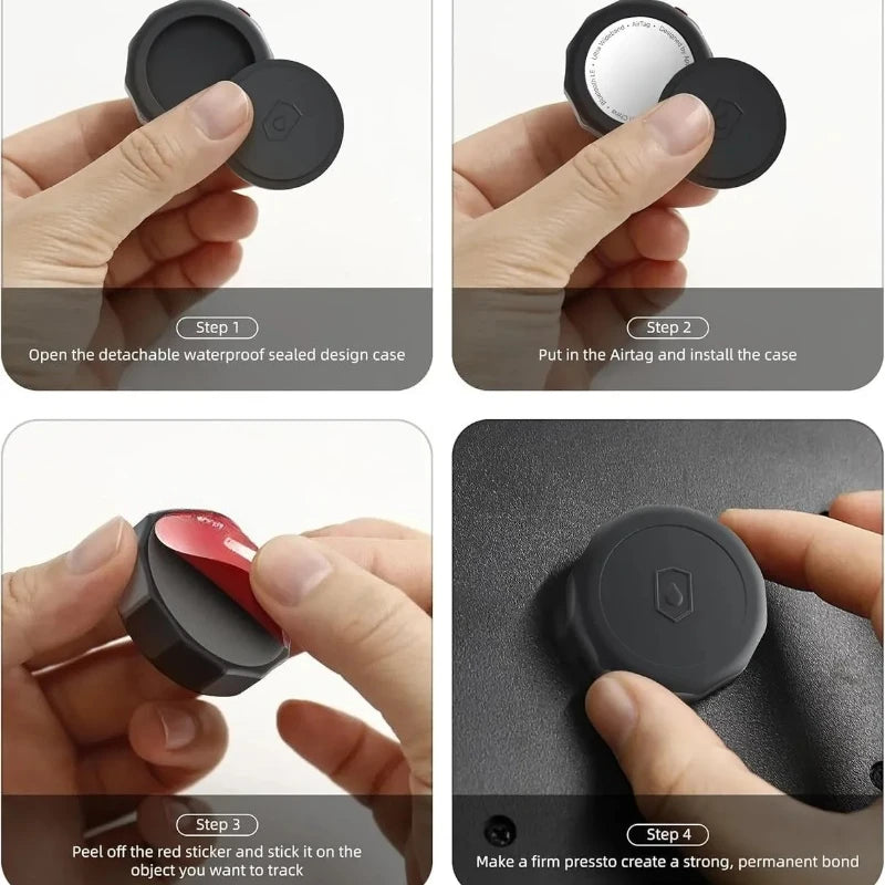 Adhesive Tracker Mount (Waterproof Silicone)