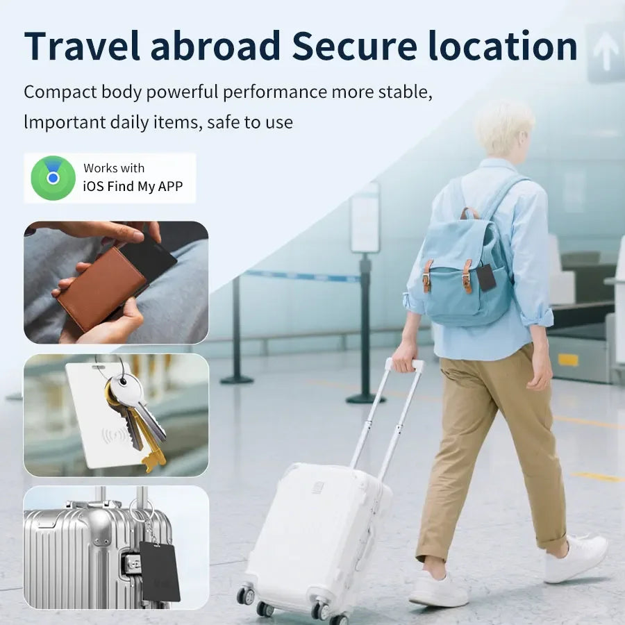 Ultra-Thin Find Tracking Card for Wallet for iOS