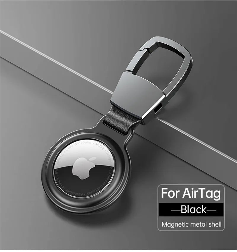 Metal AirTag Case Keychain