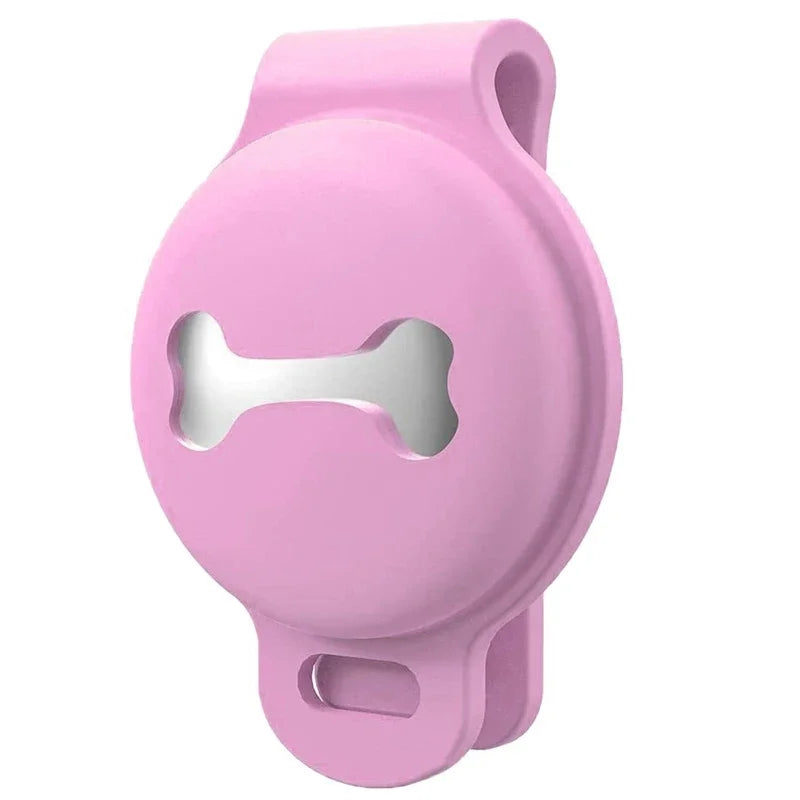 Silicone Dog Collar Tracker Holder