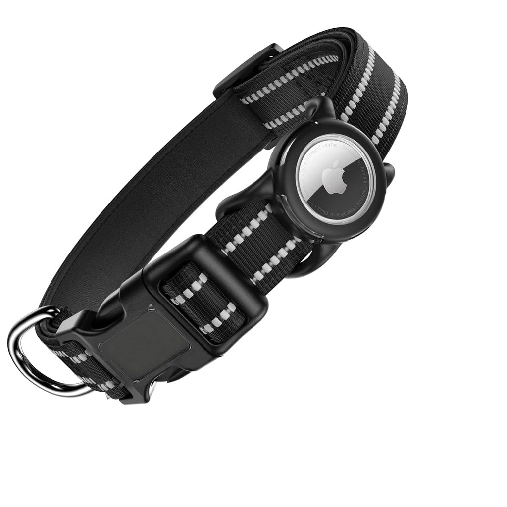 Waterproof airtag dog collar from EverSafeTrack.