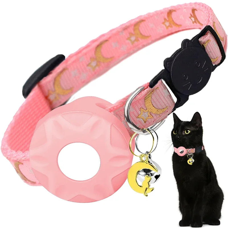 Celestial Cat Tracker Collar