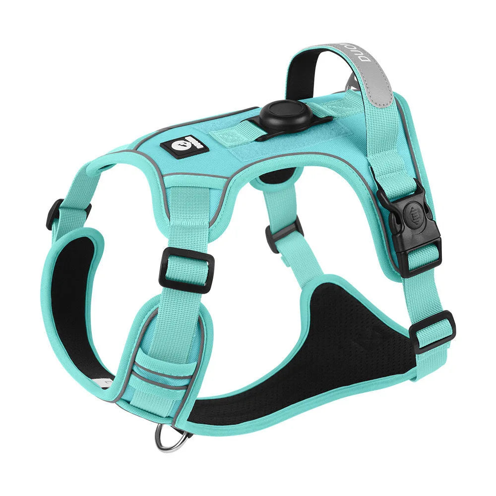 Tactical Dog Harness with Tracker Holder