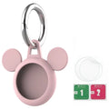 Iconic Mouse Cartoon Tracker Case with Keychain