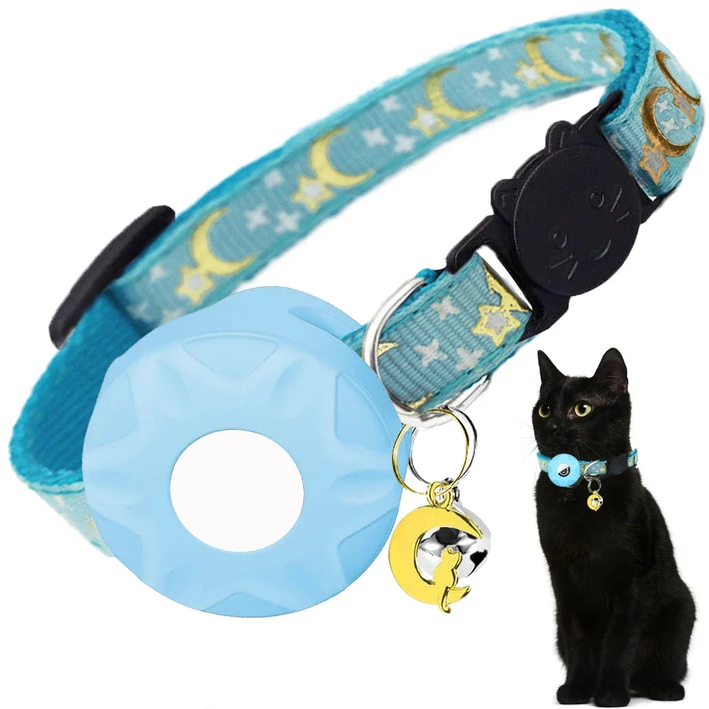 Celestial Cat Tracker Collar