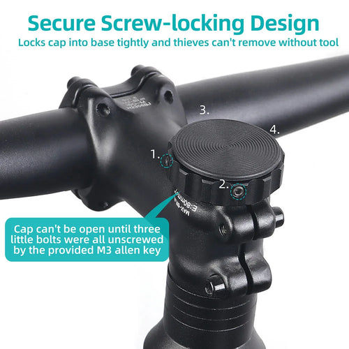 Anti-Theft Bike Mount Tracker Holder