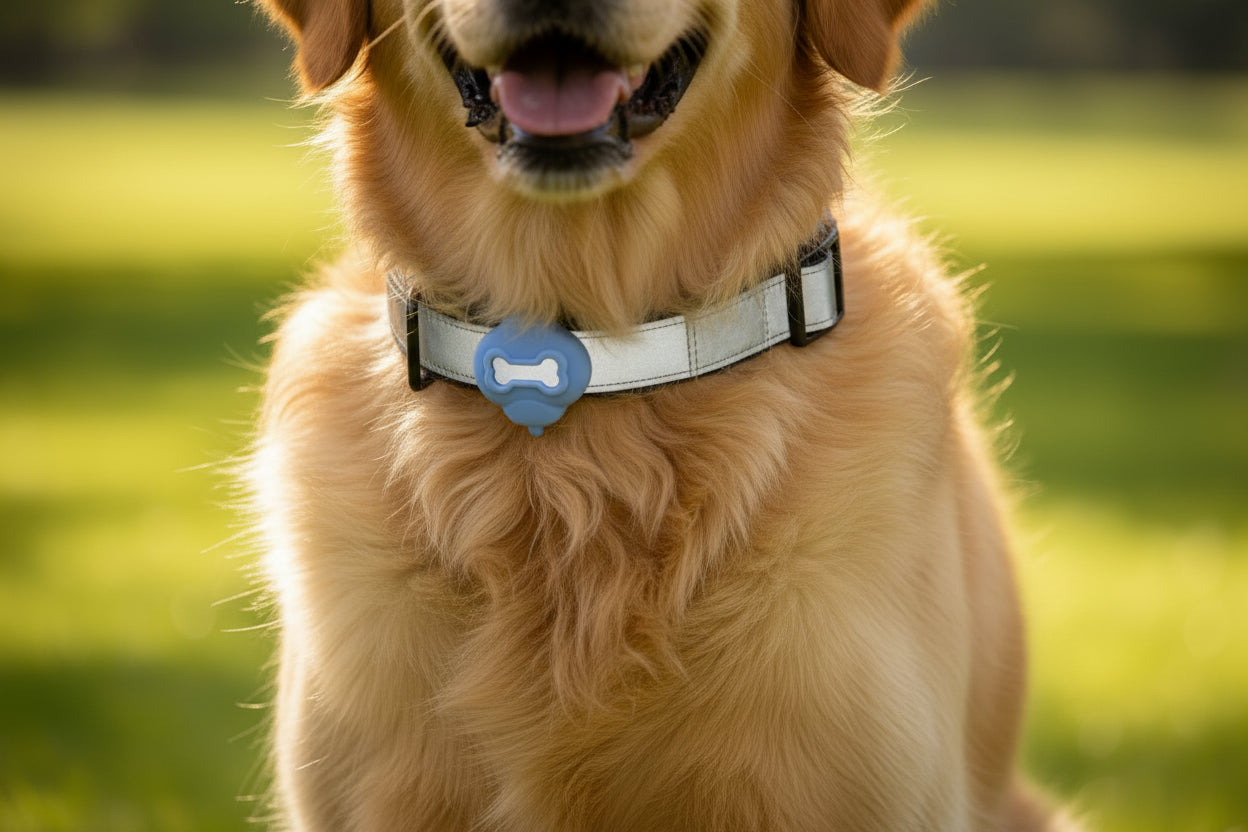 Silicone Dog Collar Tracker Holder