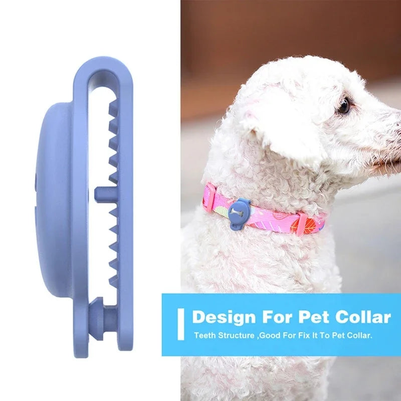 Silicone Dog Collar Tracker Holder