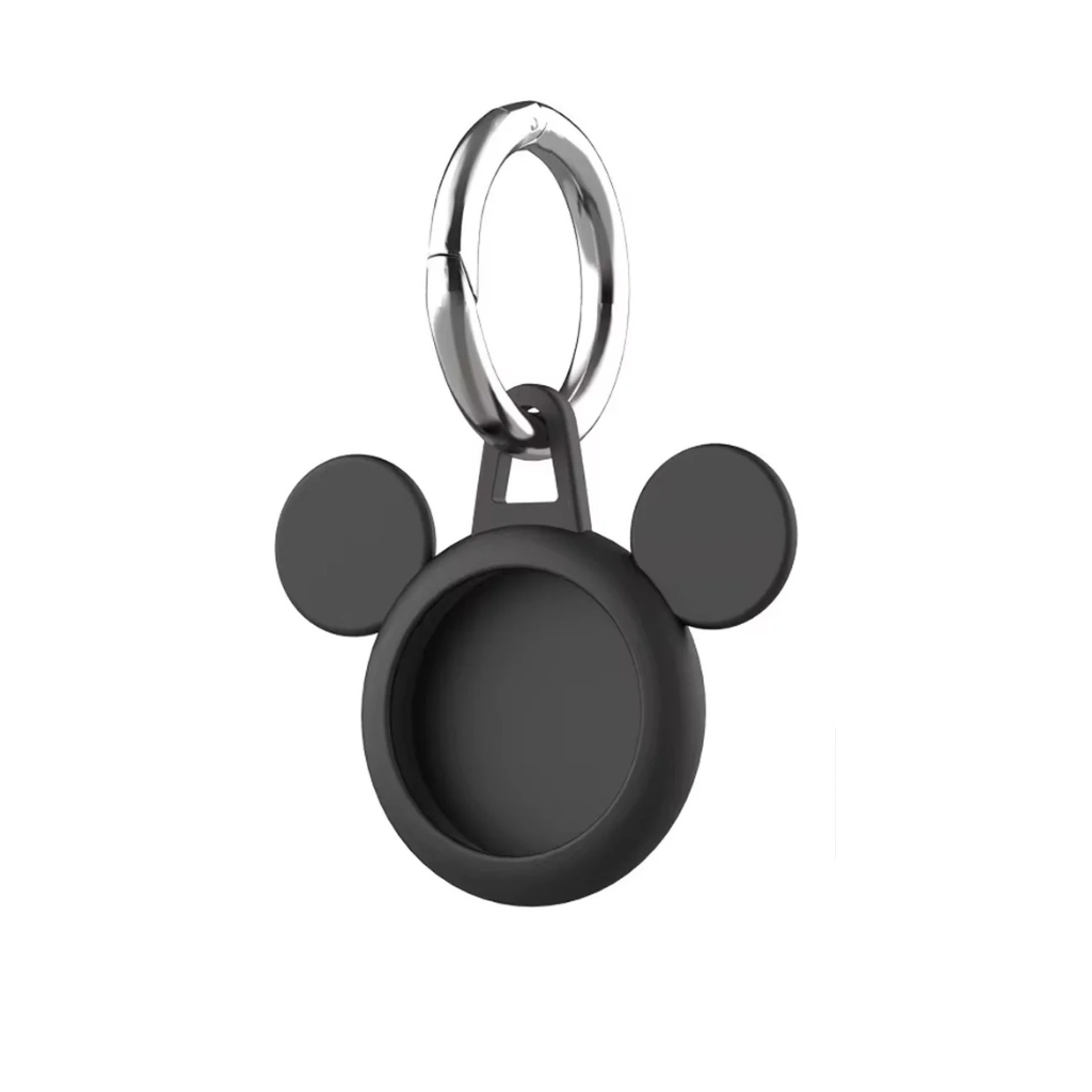 Iconic Mouse Cartoon Tracker Case with Keychain